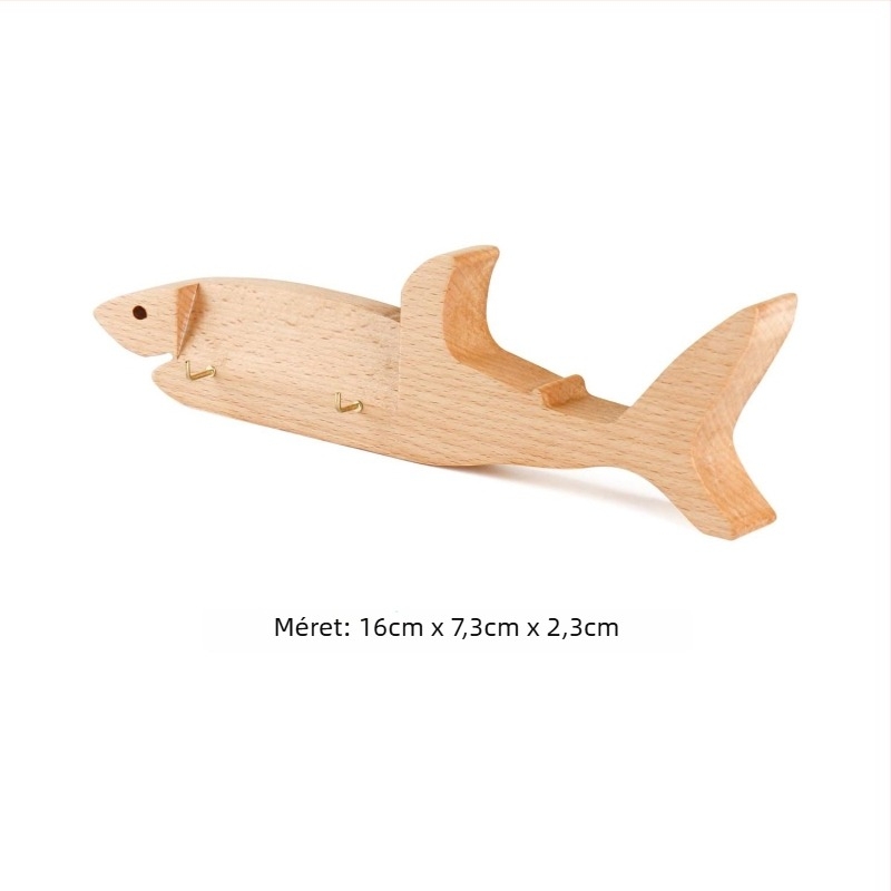 TAS223M faanyagból készült névjegykártya kiállító állvány, egyrétegű, logónyomtatás elérhető, testreszabható