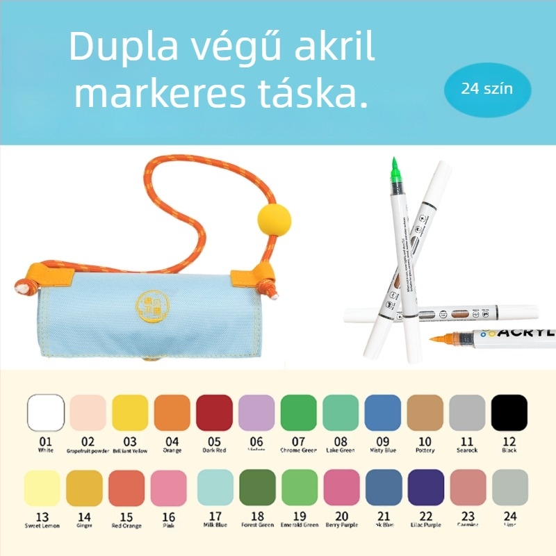 Meet muxue marker készlet, 48 utántöltő, alapcsomagolás