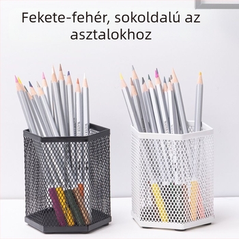 PK910 Fém kerek tolltartó hálós kialakítással