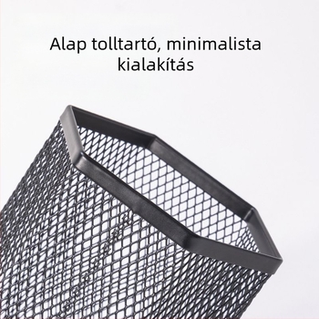 PK910 Fém kerek tolltartó hálós kialakítással