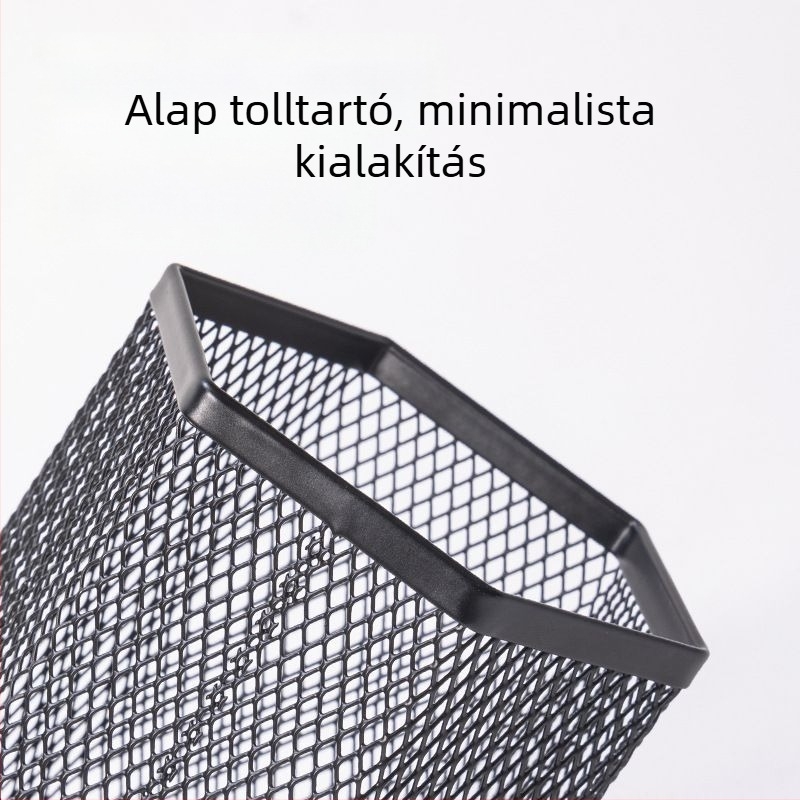 PK910 Fém kerek tolltartó hálós kialakítással