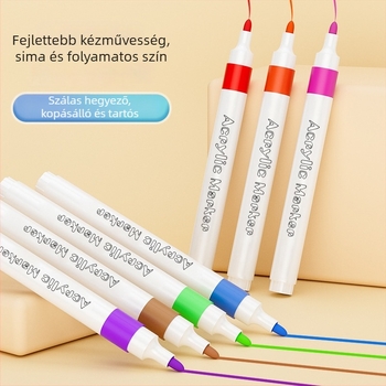 Akril marker tollak gyerekeknek, mosható, iskolai és óvodai használatra