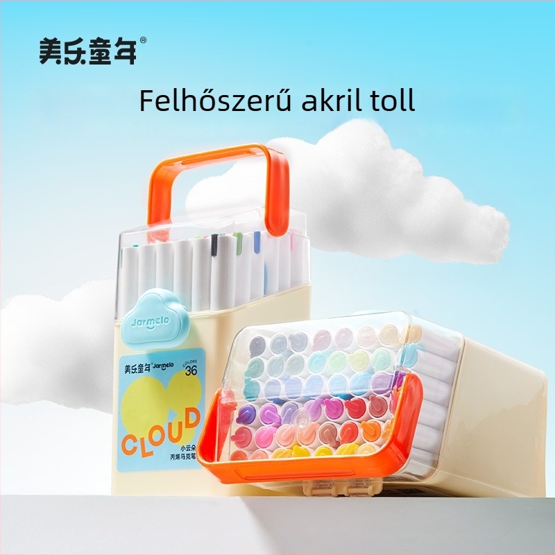 Meile Childhood – Gyerekeknek szánt folyékony akril marker – 24 töltőszín, alapcsomagolás