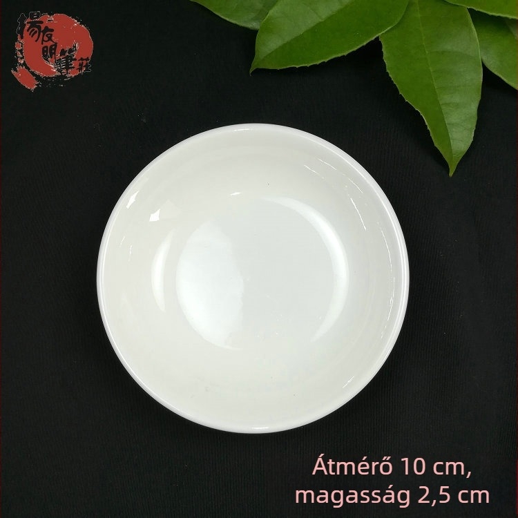 Kerámiás pigment- és tinta tál, modell Ink disc, Yang youming pen shop, anyag kerámia, specifikáció 10