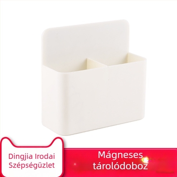 Fali tolltartó – műanyag, mágneses dizájn, négyzet alakú, modell XY-8
