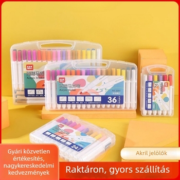 Barba Cat akril filctollak graffitihez, vízbázisú pigmentfilctollak, utántölthető, DIY művészet