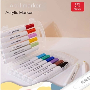 Barba Cat akril filctollak graffitihez, vízbázisú pigmentfilctollak, utántölthető, DIY művészet