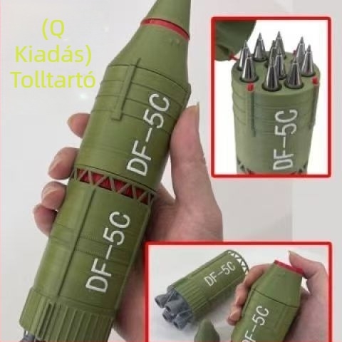 Friendly Daodbt műanyag kör alakú tolltartó – ajándék az irodába