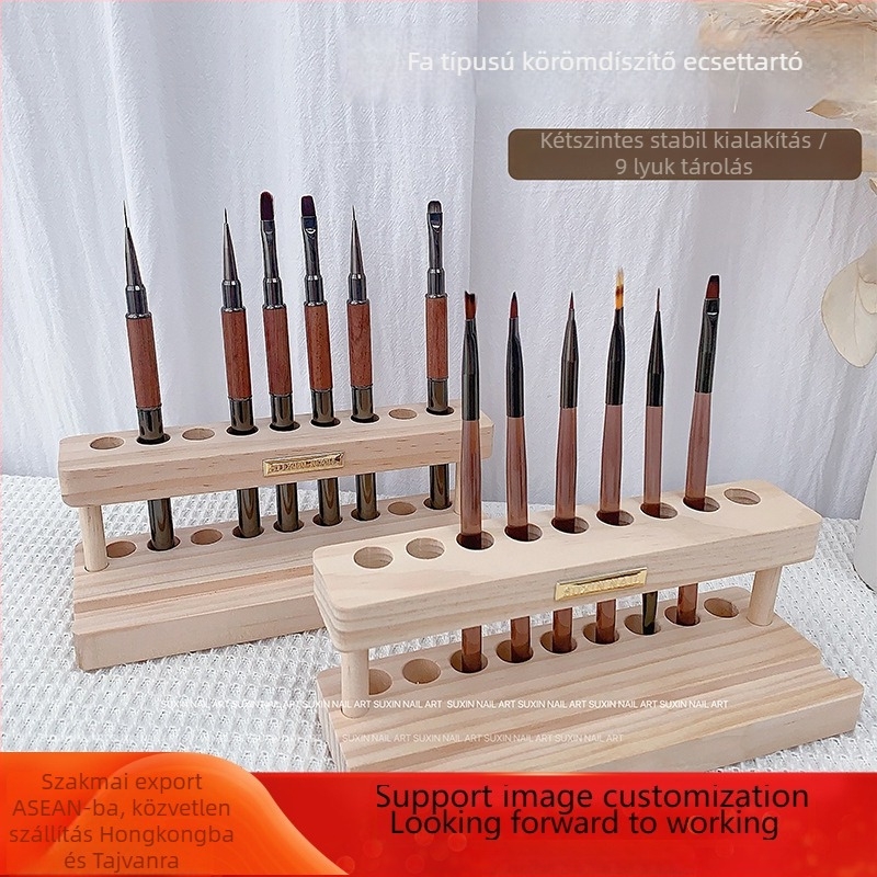 Gél-manikűr tolltartó – többfunkciós asztali tároló - hazai márka, importálatlan