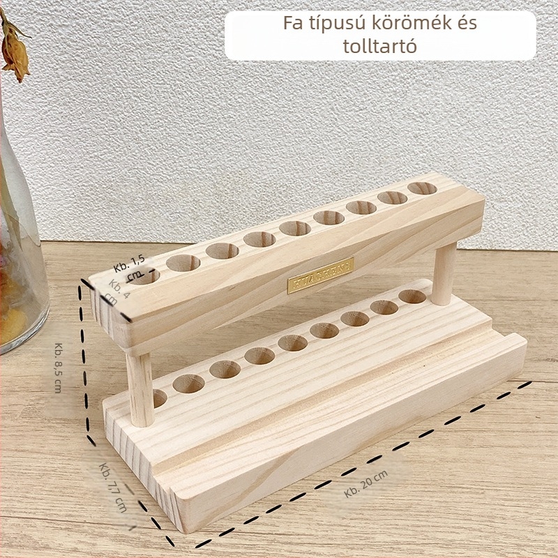 Gél-manikűr tolltartó – többfunkciós asztali tároló - hazai márka, importálatlan