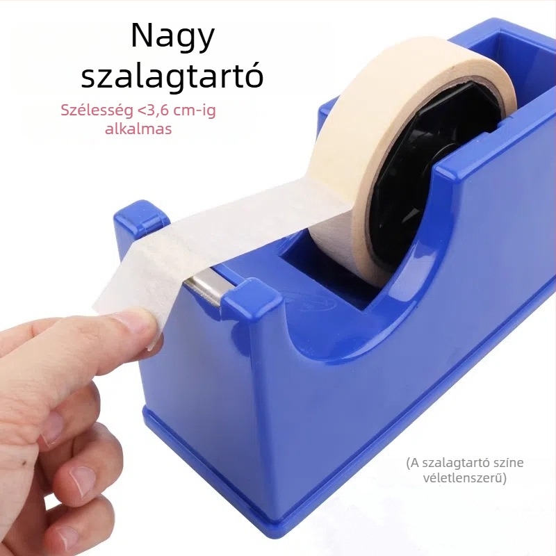 Szalagvágó készülék 202/200 – Műanyag, tengelyátmérő 19 mm, nettó súly 0,4/1,48 kg; alkalmas irodára, otthonra, raktárra, szupermarketre.