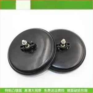 Elektromos háromkerekű tricikli tetővel és hátsó tükrökkel, mezőgazdasági felhasználású tricikli tükrök, konvex és kerek tükrök, nagyok és kicsik