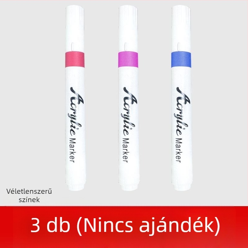 Akril filctollak, 60 darab, márka Looking for a bear, opák és egymásra tehetőek