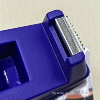 Írószertartó és vágóállomás ragasztószalaghoz - ZX műanyag, modell A, ragasztószalag szélessége ≤ 35, tengelyátmérő 25