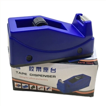 Írószertartó és vágóállomás ragasztószalaghoz - ZX műanyag, modell A, ragasztószalag szélessége ≤ 35, tengelyátmérő 25