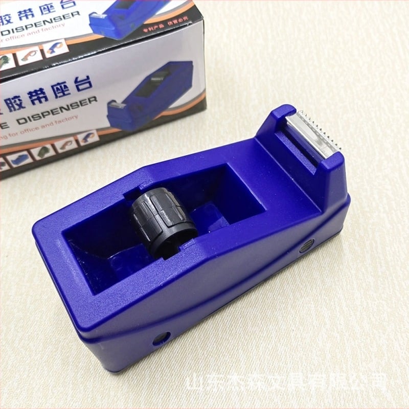 Írószertartó és vágóállomás ragasztószalaghoz - ZX műanyag, modell A, ragasztószalag szélessége ≤ 35, tengelyátmérő 25