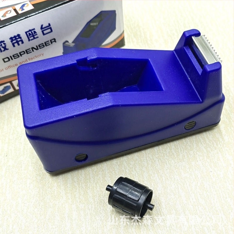 Írószertartó és vágóállomás ragasztószalaghoz - ZX műanyag, modell A, ragasztószalag szélessége ≤ 35, tengelyátmérő 25