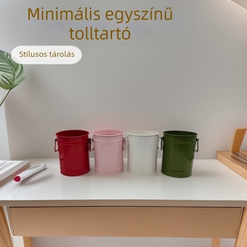 Vasból készült tolltartó asztalra, japán stílus, modell Y5127, fogantyúval, testreszabható