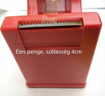 Szalagadagoló, nagy asztali modell, nagy mag és beépített irodai tartó