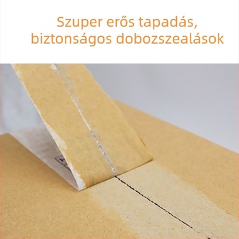 Csomagoló szalag 45 mm x 110–300 m, BOPP fólia, membrán vastagsága 55 μm, környezetbarát ragasztó