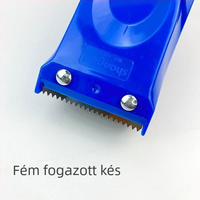 Szalag adagoló és vágó – átlátszó tartó, csomagoló zárógép; Modell 2031, Sea Song; Nem importált