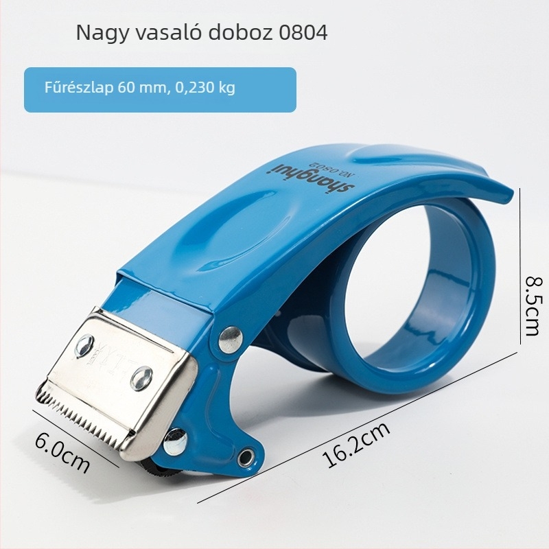 Szalagvágó 0804 – Fém kivitel, Modell 0804, Nettó tömeg 215 g