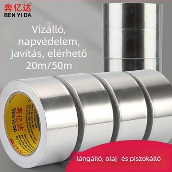 Yida magas hőmérséklet-ellenálló alumínium fólia szalag páraelszívóhoz, tömítés és vízálló javítás bojlerhez, alapanyag: alumínium 999