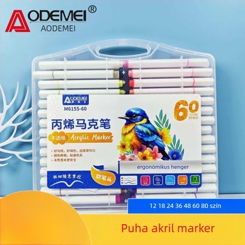 Odeme puha hegű akril marker – ajándékdobozos csomagolás
