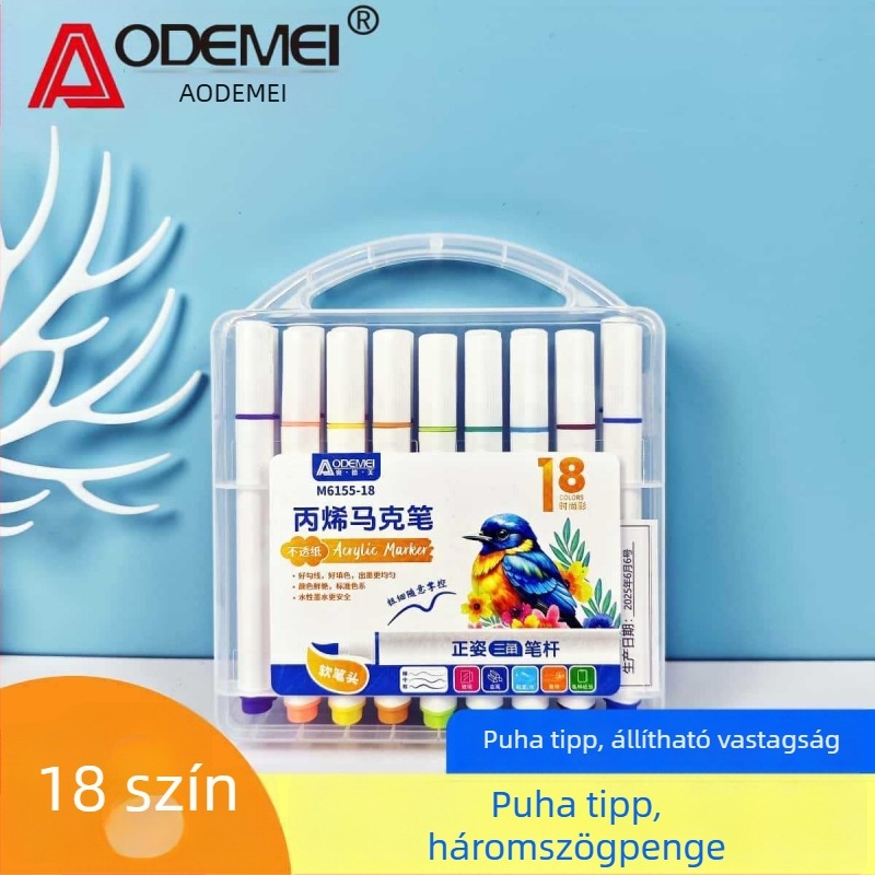 Odeme puha hegű akril marker – ajándékdobozos csomagolás