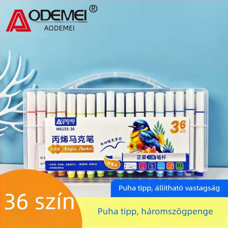 Odeme puha hegű akril marker – ajándékdobozos csomagolás