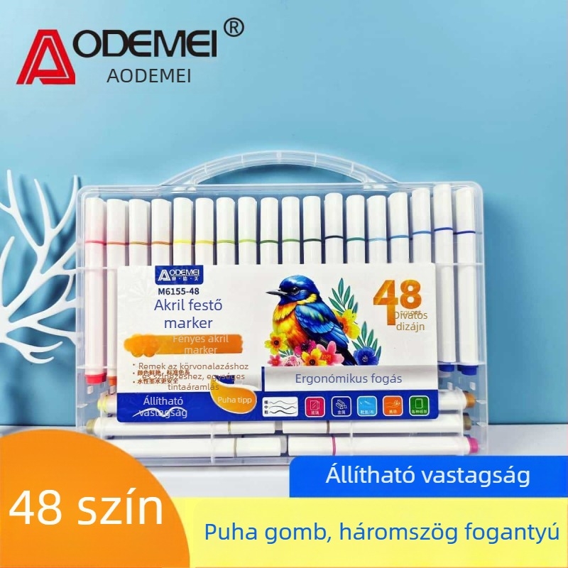 Odeme puha hegű akril marker – ajándékdobozos csomagolás