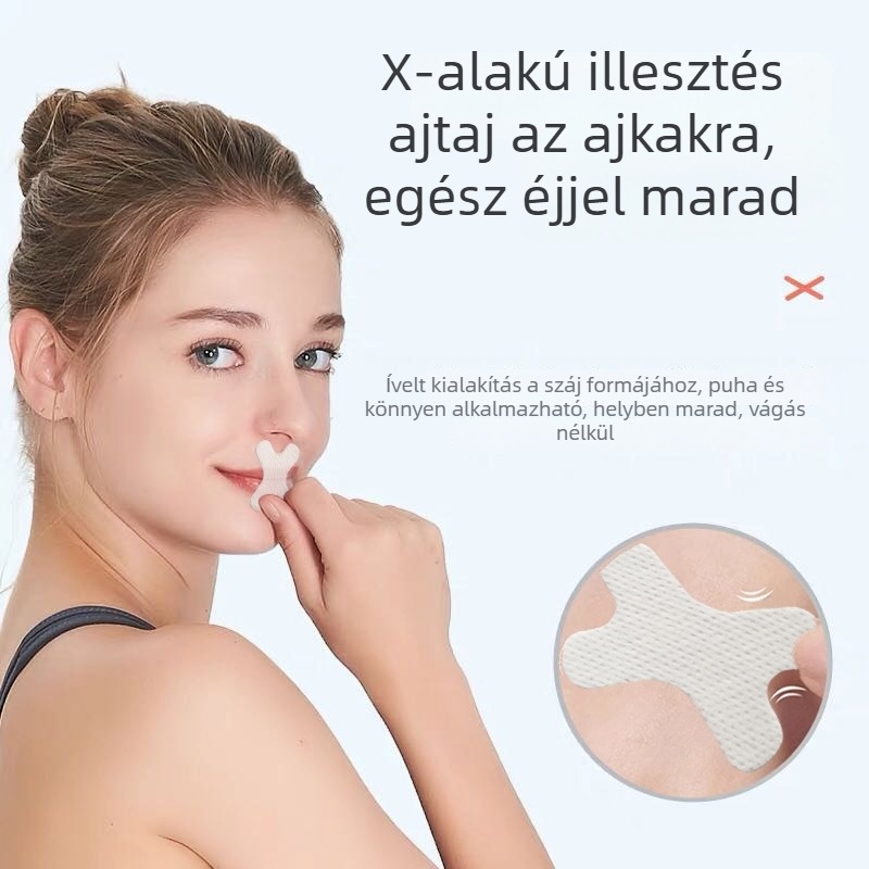 Gyermekeknek szánt szájzáró tapasz alváshoz – alvó szalag, anti-snapping, biztonságos anyag, 2022-es bevezetés