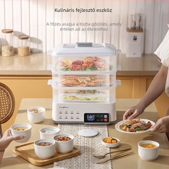 Elektromos gőzölő, 6–8 L kapacitás, egylépcsős kivitel, 3C tanúsítvány