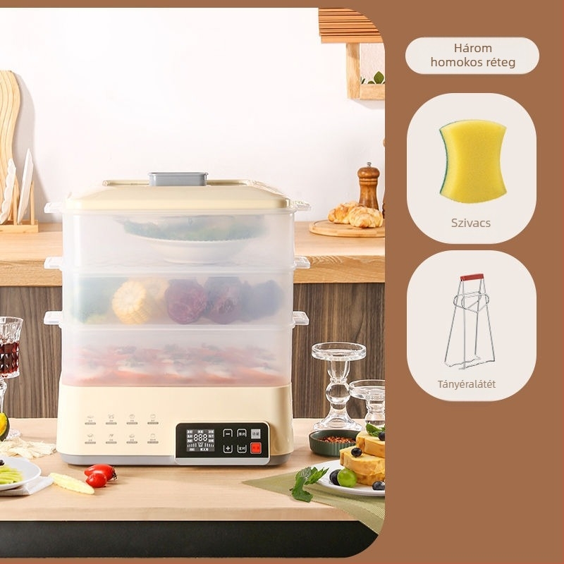 Elektromos gőzölő, 6–8 L kapacitás, egylépcsős kivitel, 3C tanúsítvány