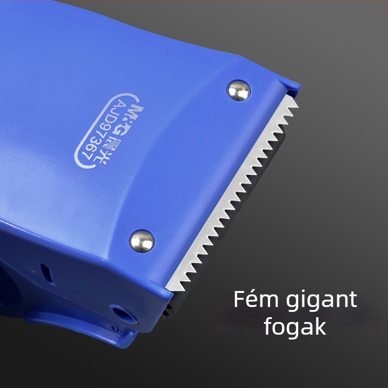 Karton lezáró készülék műanyag házzal, átlátszó szalagvágó, modell Carton Sealer, nettó tömeg 100 g