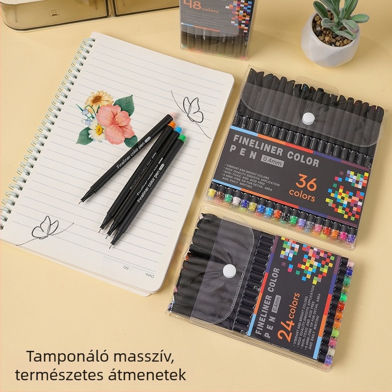 Outline Tollkészlet – Modell 03 Outline Pen, 100 nib, Other Brand, Alapcsomagolás