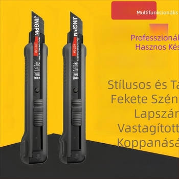 Robusztus művészeti kés, modell 2154 | Műanyag test, 200 g, Pengéje 0.2×156×30 mm, bontási és tapetázási feladatokra