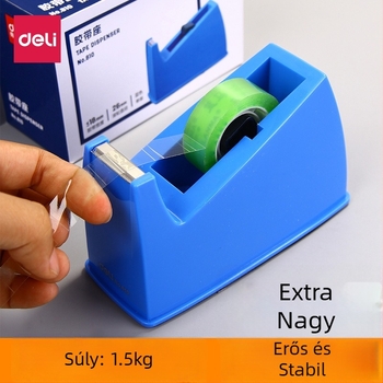 Deli átlátszó szalagvágó – kis adagolóval, tartóval és polccal (Model 810)