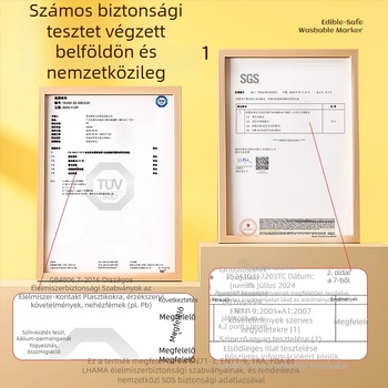 STA gyerekeknek készült akvarell marker ecsettel, mosható, gyorsan száradó, modell 8930