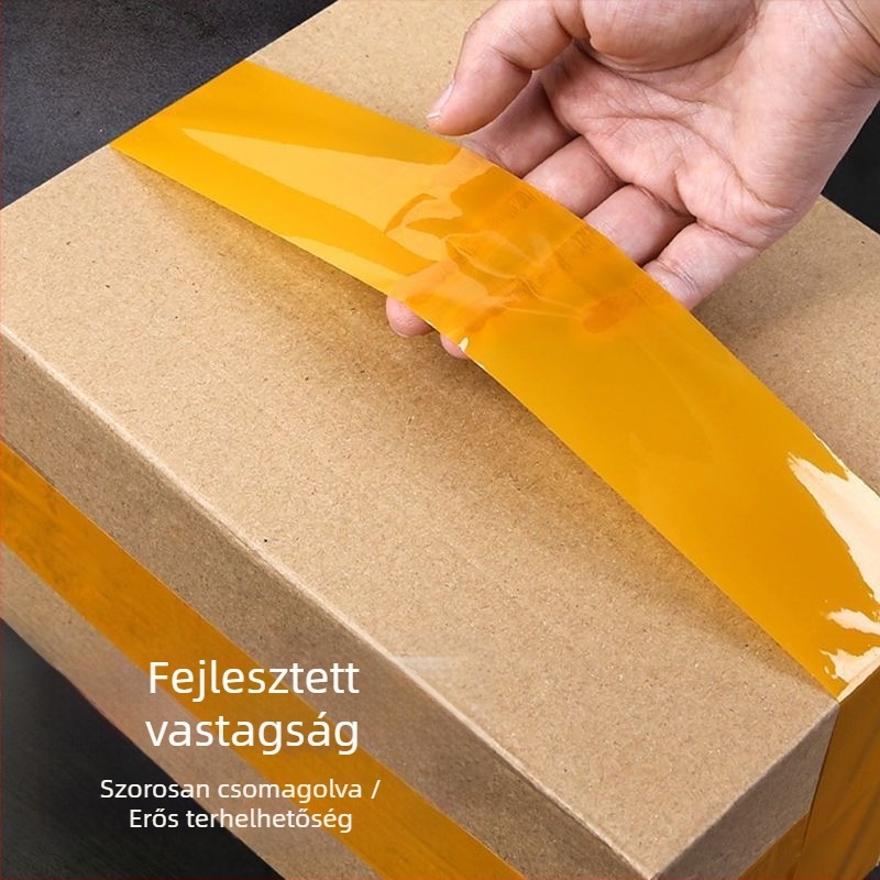 Csomagoló szalag, nagy tekercs, átlátszatlan, esküvői felhasználás, modern egyszerű stílus, anyag 1, személyes ajándék