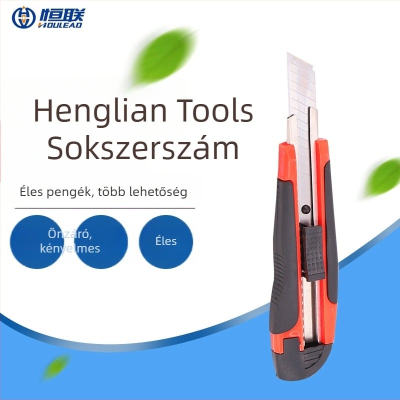 Művészeti kés gumírozott élű, PPP-anyagú test, penge 0,5×18×97 mm, márka Chuncheng