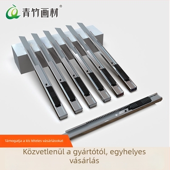 Művészeti diákok számára készült univerzális kés, papírvágó és csomagolásnyitó multifunkciós eszköz, Modell 111, Márka Green bamboo painting materials, Nettó tömeg: 1, Teljes hossz: 1, Vágóél méretei: 1