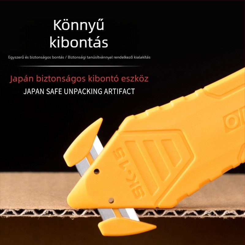 OLFA SK-15 dobozvágó biztonságos csomagolás-nyitáshoz; Márka OLFA; Modell SK-15; Importált