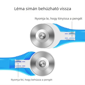 Huanmei forgó vágó textilekhez – Mini kézműves kés, műanyag test, 50 g