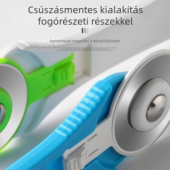 Huanmei forgó vágó textilekhez – Mini kézműves kés, műanyag test, 50 g