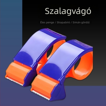 Dobozzáró gép vastagabb ragasztószalaggal — Wanyu, PP anyag, modell Tape holder, szalag szélessége legfeljebb 48 mm, szalag tengely átmérője 50 mm