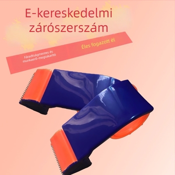 Dobozzáró gép vastagabb ragasztószalaggal — Wanyu, PP anyag, modell Tape holder, szalag szélessége legfeljebb 48 mm, szalag tengely átmérője 50 mm