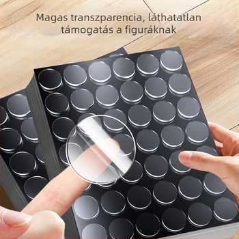 Nano kétoldalas szalag a figurák alapjainak rögzítéséhez — nyom nélkül ragasztó, magas viszkozitás, autós díszítésre alkalmas ragasztás