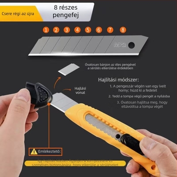 Vágó kés penge – Modell ASS91413 – Márka Morning light – Anyag: Egyéb – Importálás: Nem