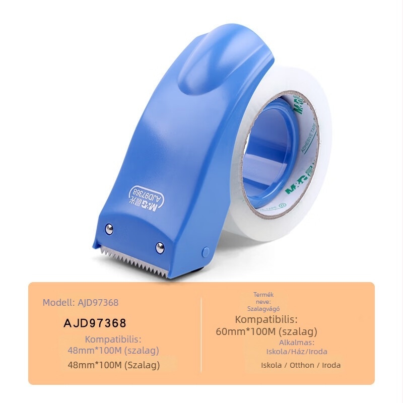MS fémes csomagoló záró készülék ragasztószalag vágóval AJD97368